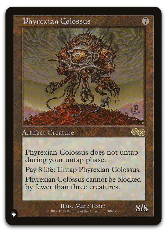 Phyrexian Colossus (The List Reprints)