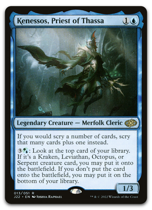 Kenessos, Priest of Thassa (Jumpstart 2022)