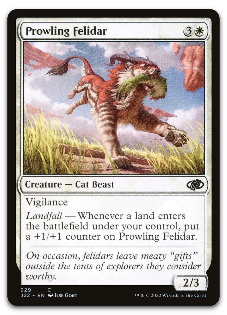 Prowling Felidar (Jumpstart 2022)