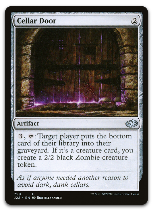 Cellar Door (Jumpstart 2022)
