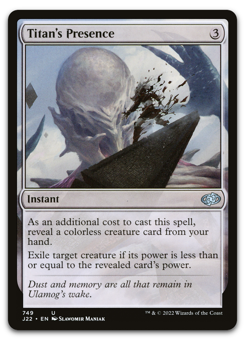 Titan's Presence (Jumpstart 2022)