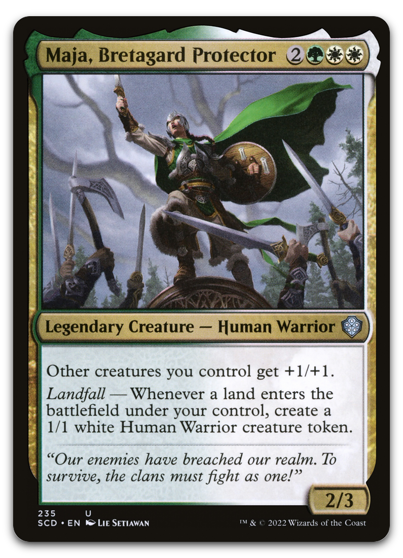 Maja, Bretagard Protector (Starter Commander Decks)
