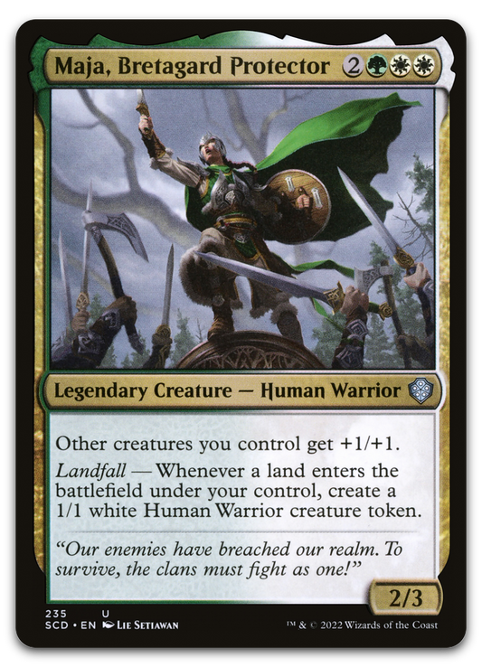 Maja, Bretagard Protector (Starter Commander Decks)