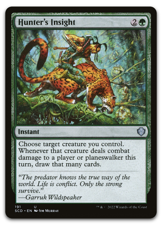 Hunter's Insight (Starter Commander Decks)