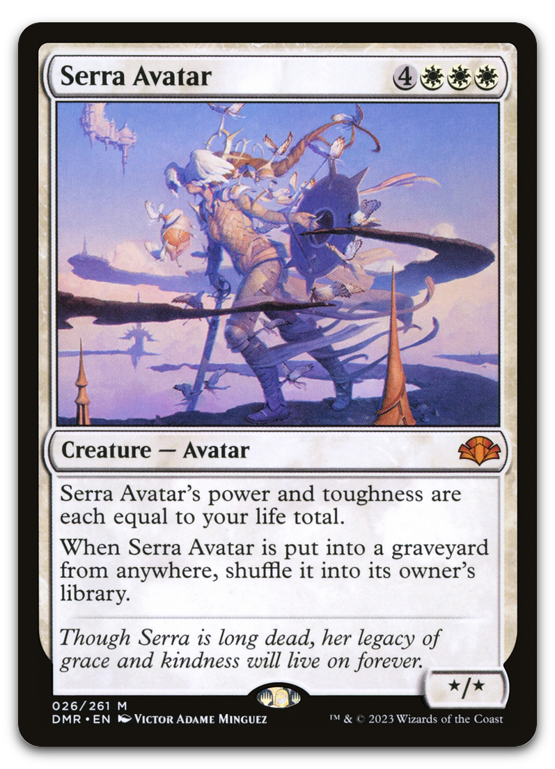 Serra Avatar (Dominaria Remastered)