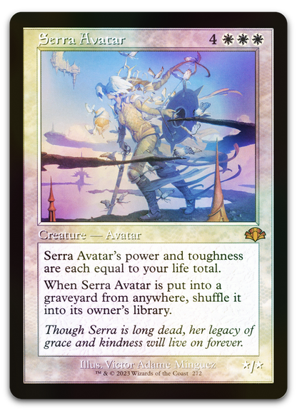 Serra Avatar (Retro Frame) (Dominaria Remastered)