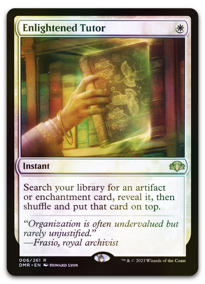 Enlightened Tutor (Dominaria Remastered)