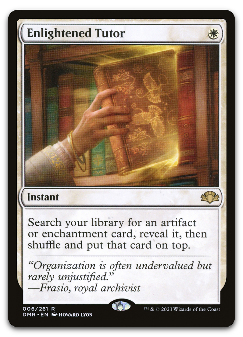 Enlightened Tutor (Dominaria Remastered)