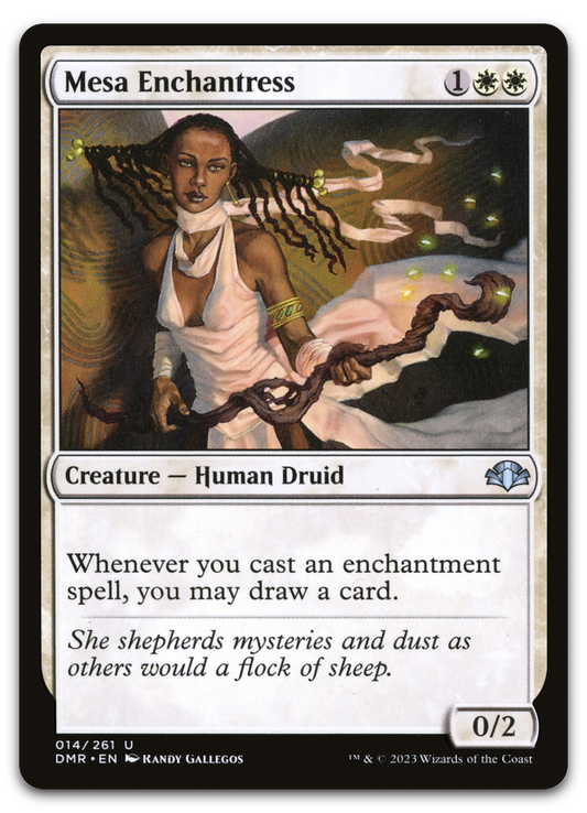 Mesa Enchantress (Dominaria Remastered)