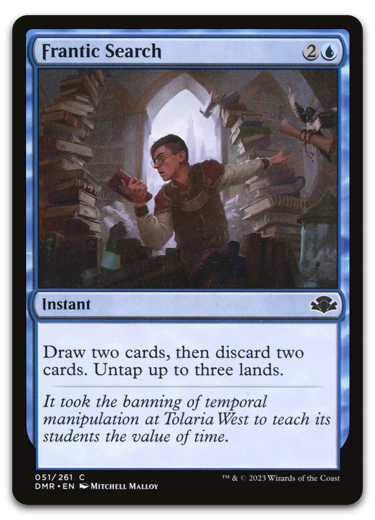 Frantic Search (Dominaria Remastered)