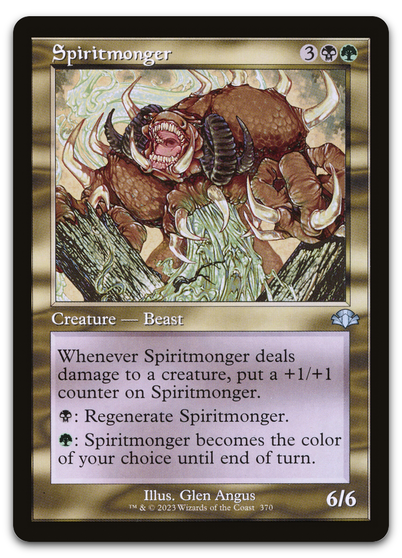 Spiritmonger (Retro Frame) (Dominaria Remastered)