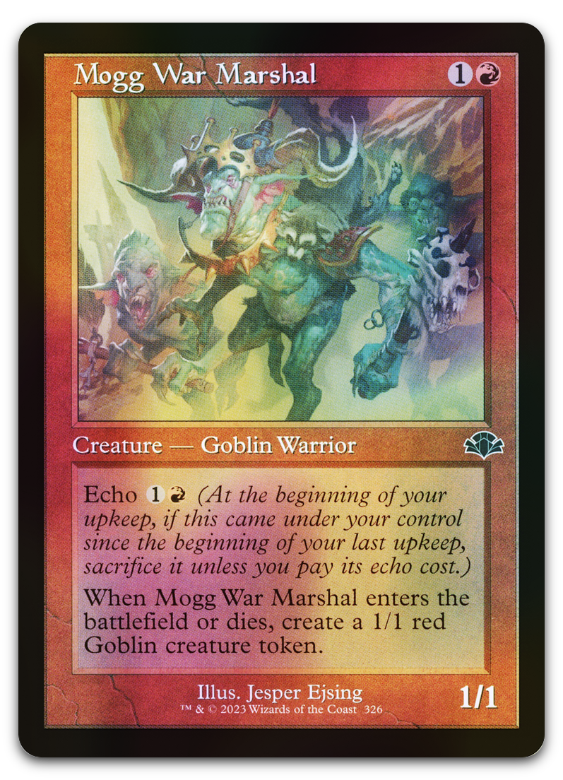 Mogg War Marshal (Retro Frame) (Dominaria Remastered)
