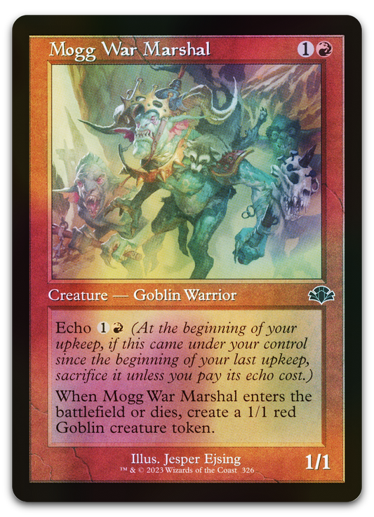 Mogg War Marshal (Retro Frame) (Dominaria Remastered)