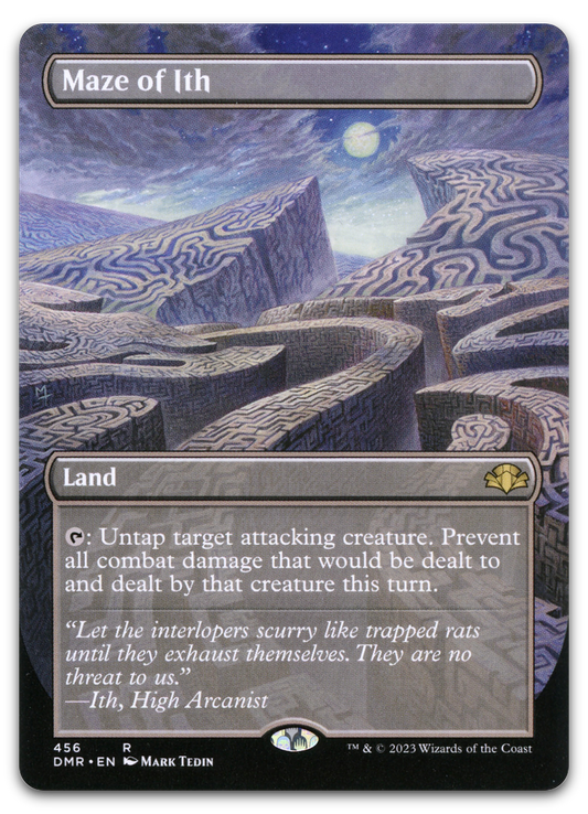 Maze of Ith (Borderless) (Dominaria Remastered)