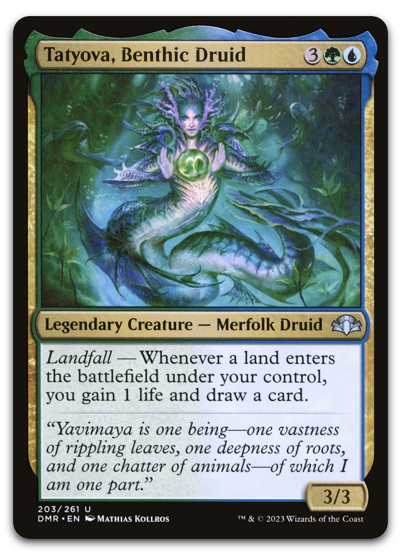 Tatyova, Benthic Druid (Dominaria Remastered)
