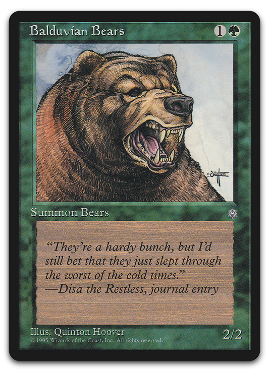 Balduvian Bears (Ice Age)