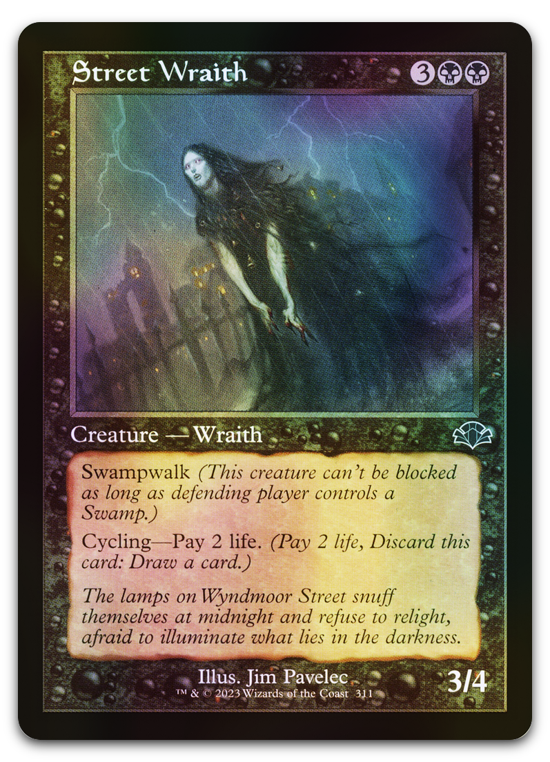 Street Wraith (Retro Frame) (Dominaria Remastered)
