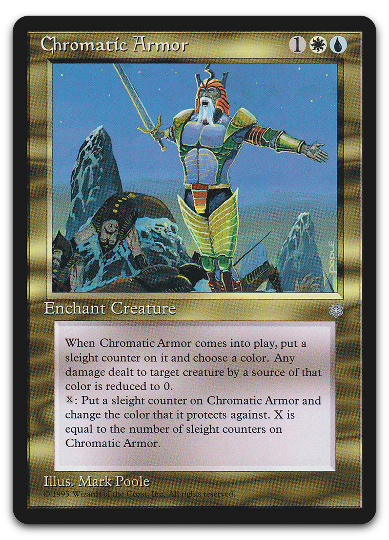 Chromatic Armor (Ice Age)