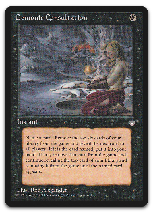 Demonic Consultation (Ice Age)