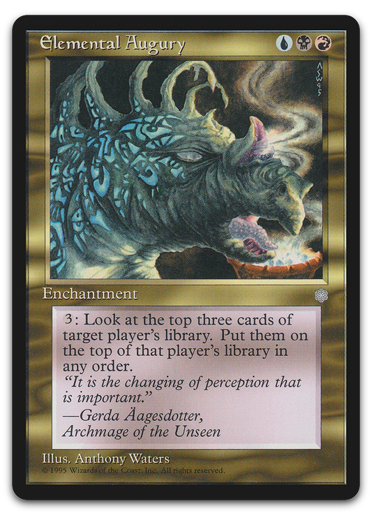 Elemental Augury (Ice Age)