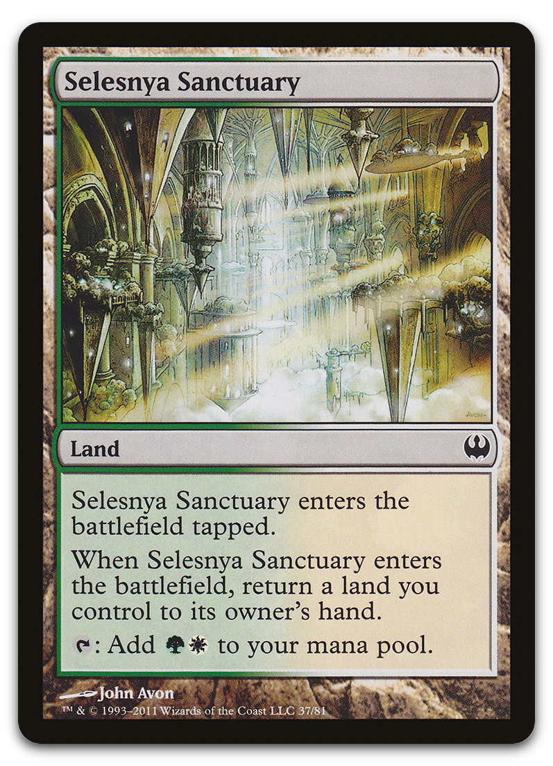 Selesnya Sanctuary (Duel Decks: Knights vs. Dragons)