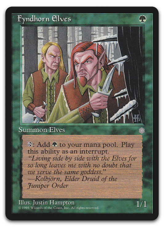 Fyndhorn Elves (Ice Age)