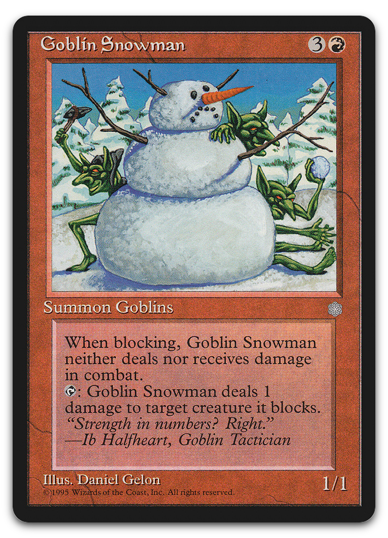 Goblin Snowman (Ice Age)