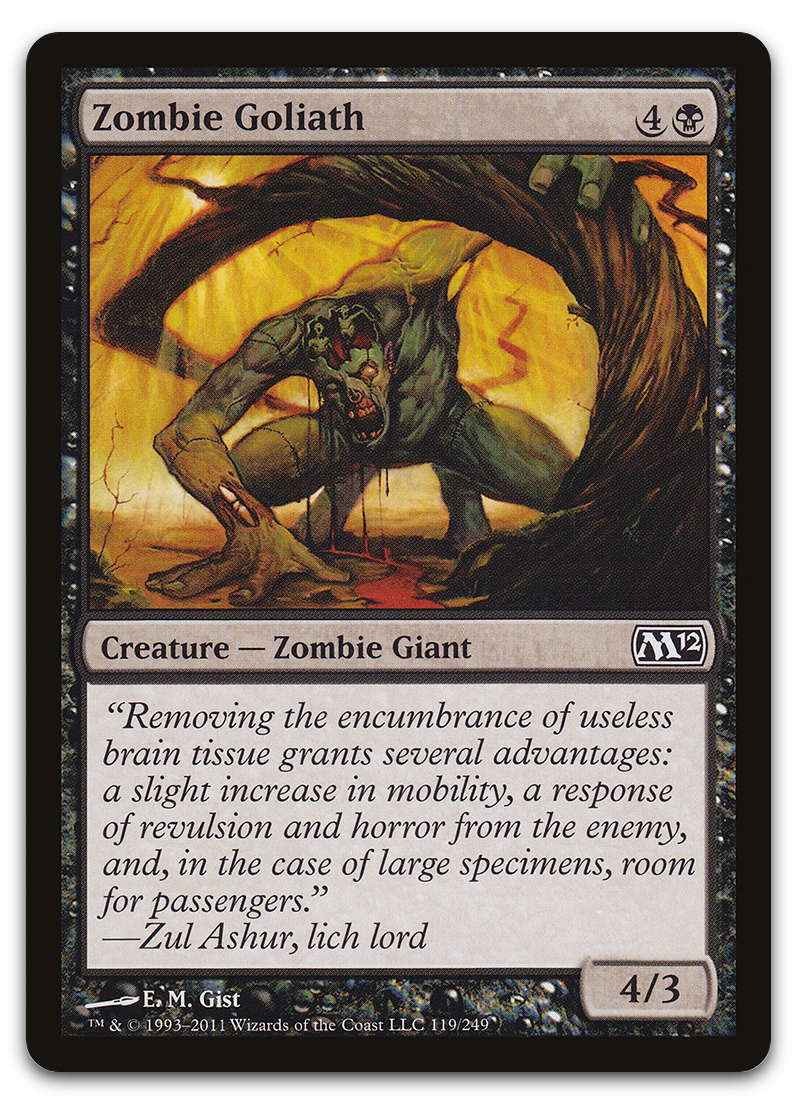 Zombie Goliath (Magic 2012 (M12))
