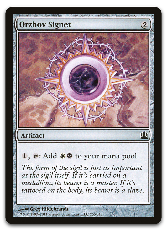 Orzhov Signet (Commander)