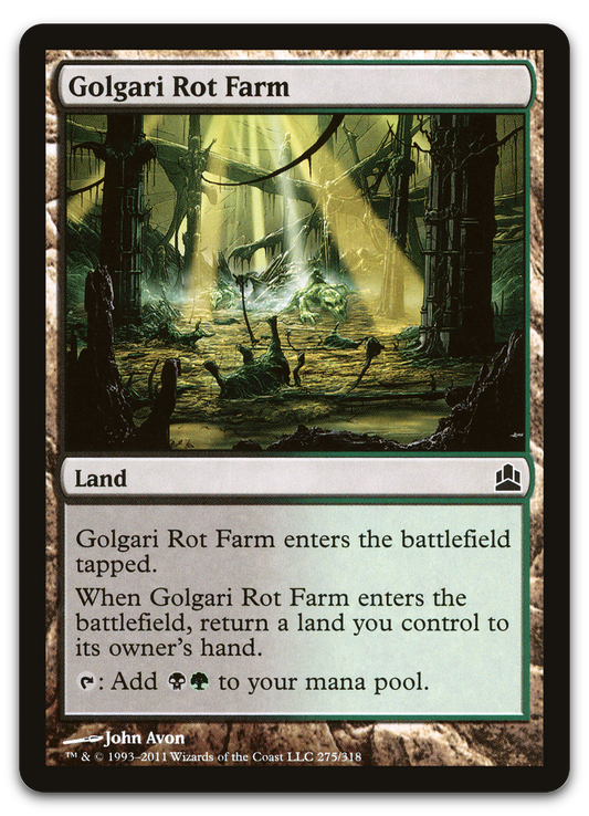 Golgari Rot Farm (Commander)