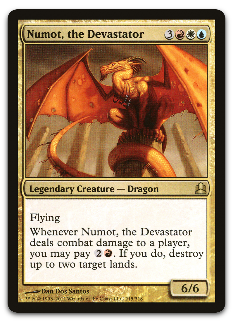 Numot, the Devastator (Commander)