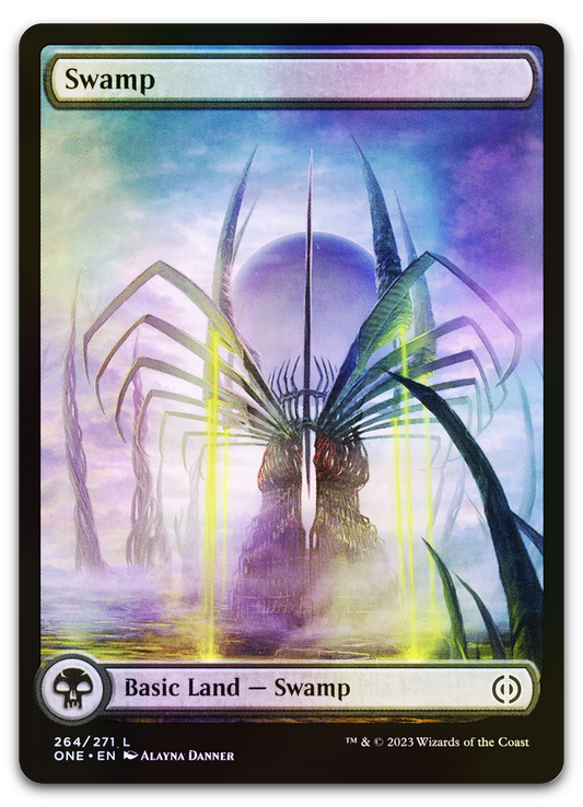 Swamp (264) - Full Art (Phyrexia: All Will Be One)