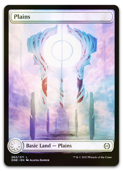 Plains (262) - Full Art (Phyrexia: All Will Be One)