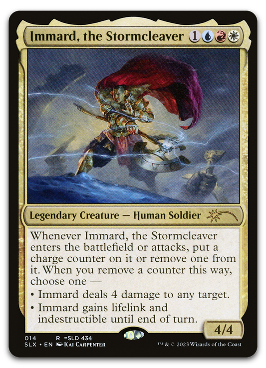 Immard, the Stormcleaver (SLX Cards)