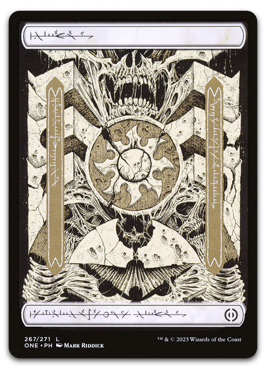 Plains (267) - Full Art (Phyrexia: All Will Be One)