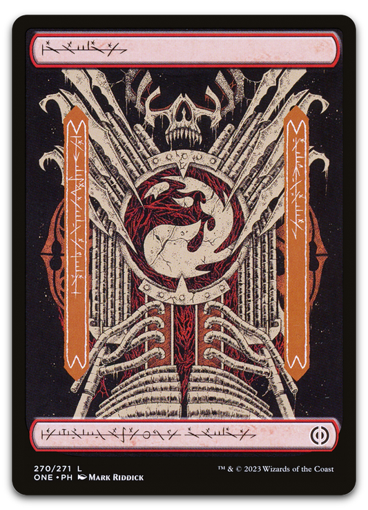 Mountain (270) - Full Art (Phyrexia: All Will Be One)