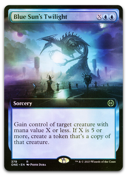 Blue Sun's Twilight (Extended Art) (Phyrexia: All Will Be One)