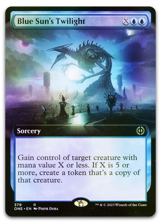 Blue Sun's Twilight (Extended Art) (Phyrexia: All Will Be One)