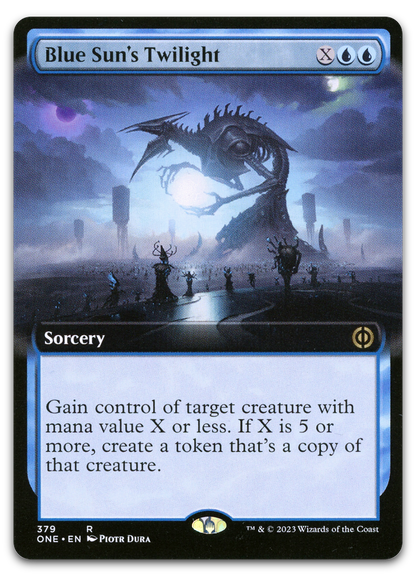Blue Sun's Twilight (Extended Art) (Phyrexia: All Will Be One)