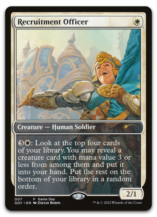 Recruitment Officer (Game Day & Store Championship Promos)