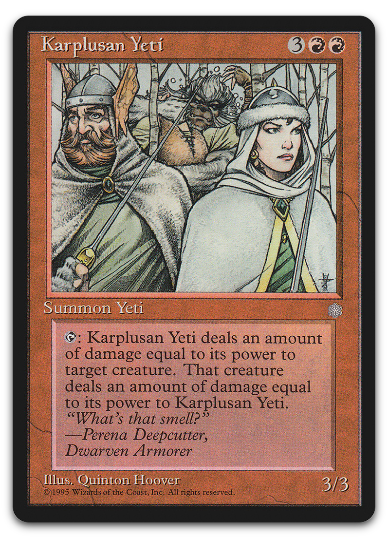 Karplusan Yeti (Ice Age)