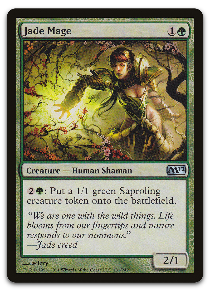 Jade Mage (Magic 2012 (M12))