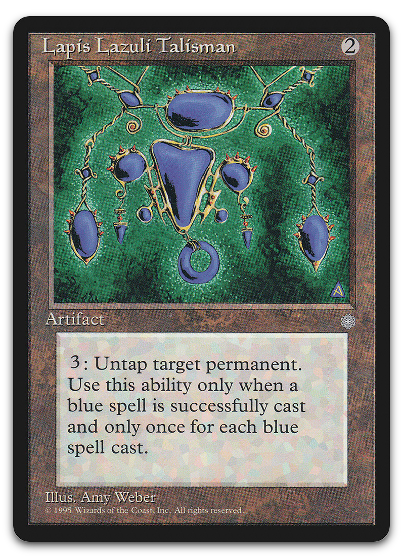 Lapis Lazuli Talisman (Ice Age)