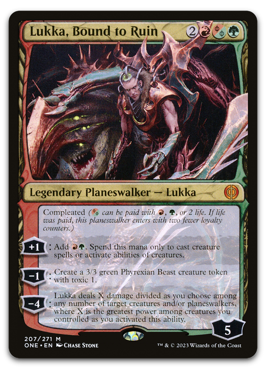 Lukka, Bound to Ruin (Phyrexia: All Will Be One)