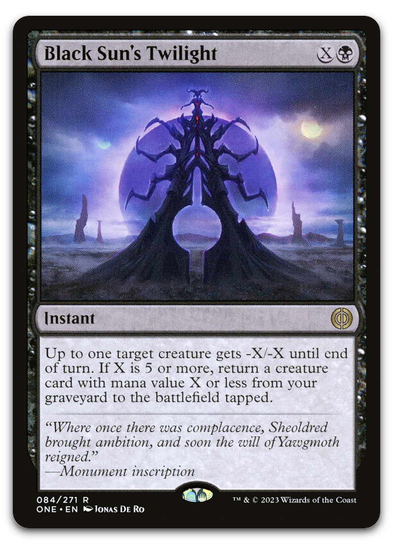 Black Sun's Twilight (Phyrexia: All Will Be One)