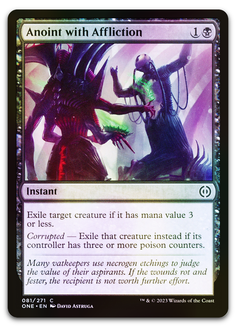Anoint with Affliction (Phyrexia: All Will Be One)