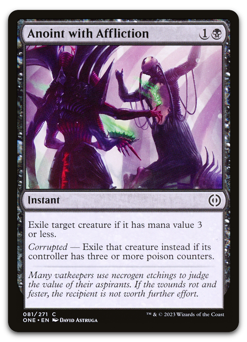 Anoint with Affliction (Phyrexia: All Will Be One)