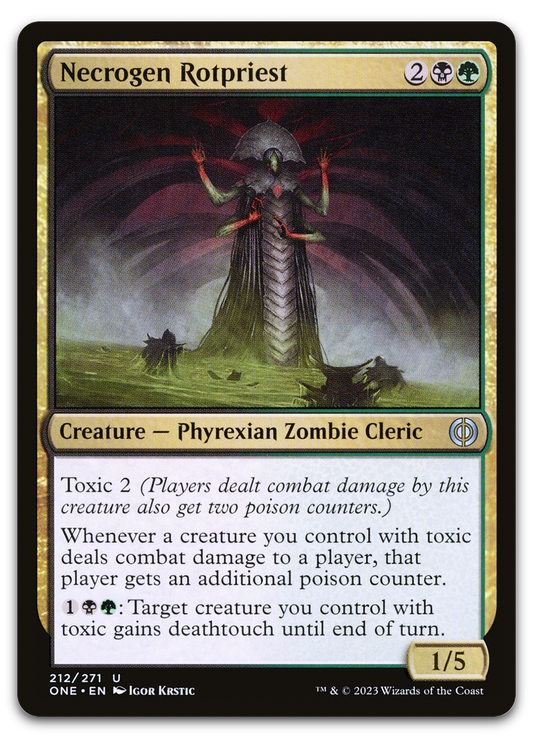 Necrogen Rotpriest (Phyrexia: All Will Be One)