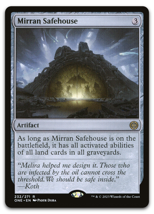 Mirran Safehouse (Phyrexia: All Will Be One)