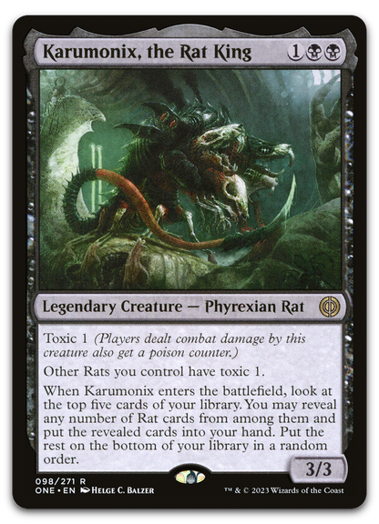 Karumonix, the Rat King (Phyrexia: All Will Be One)